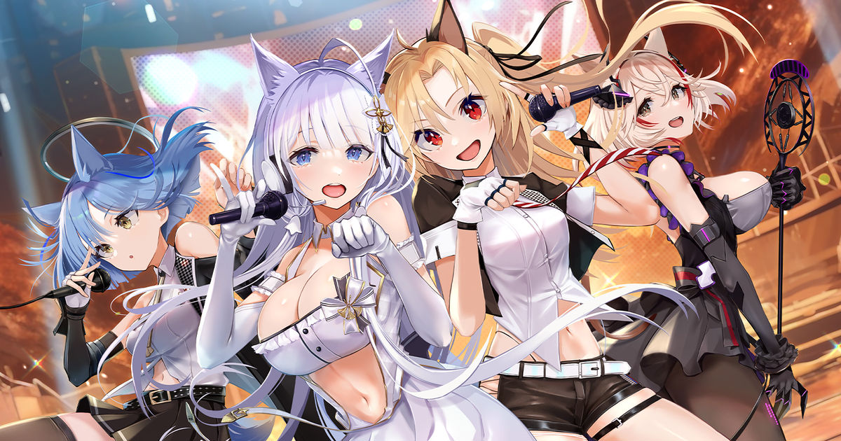 アズールレーン まねきねこ✖️アズレンコラボのイラストを描かせて