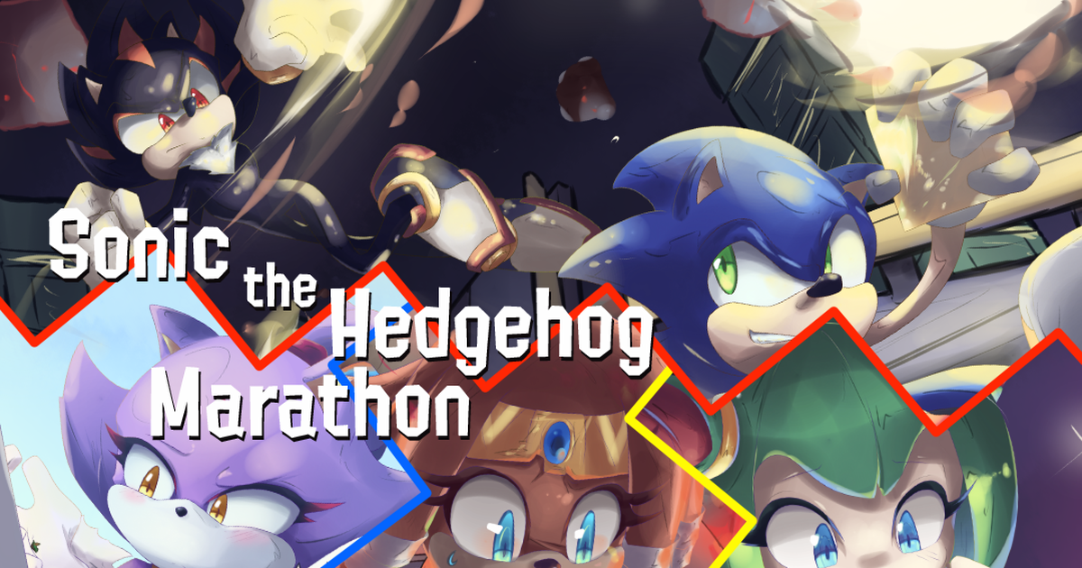 巨大娘 Sonic the Hedgehog Marathon - GameSquidのイラスト - pixiv