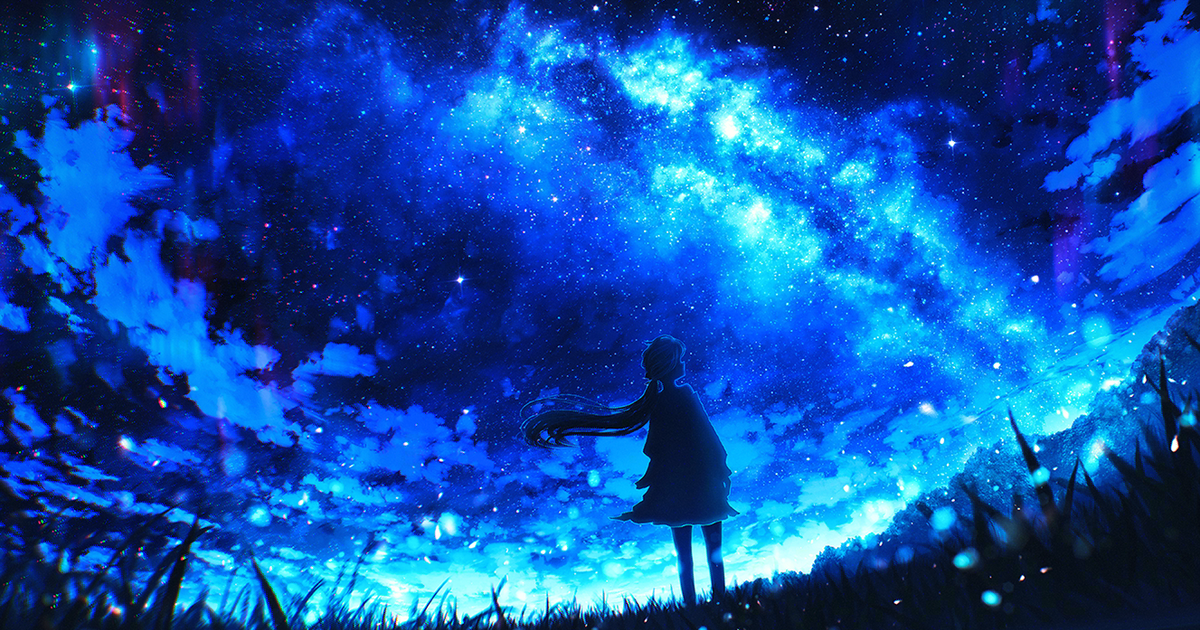 scenery, background, beautiful / Mirrored night - pixiv