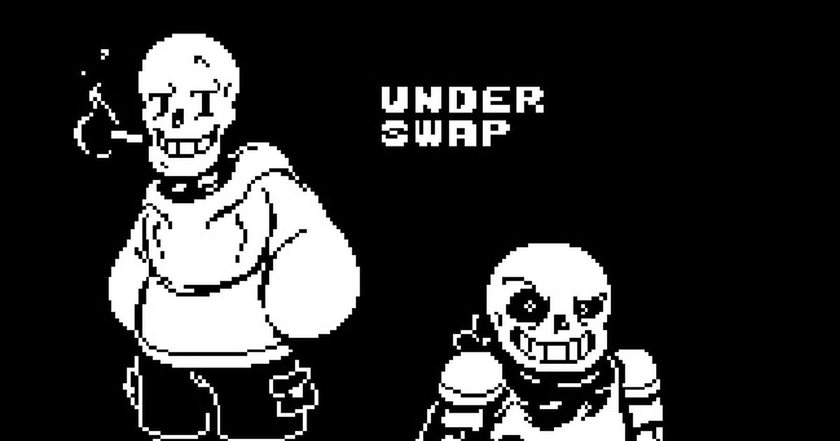 Swap sans battle sprite