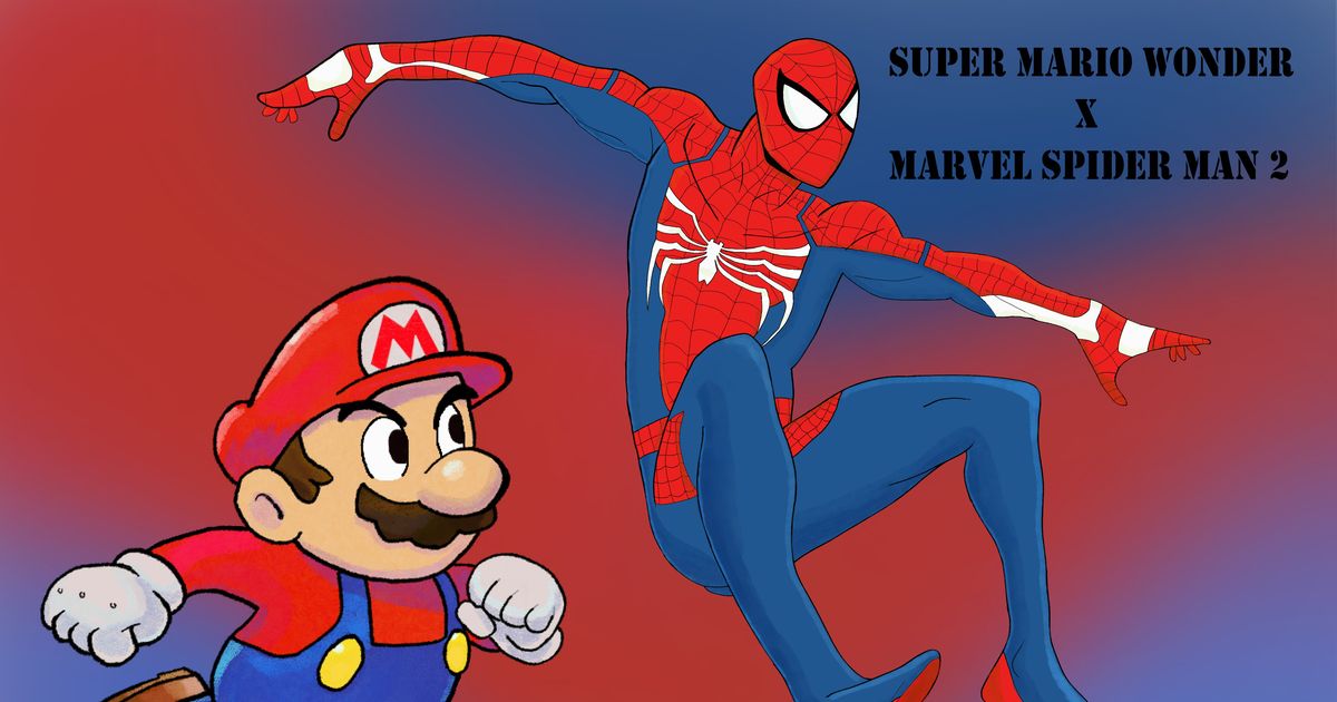 Spider Man 2 vs Super Mario Wonder by SuperMemeMaker5 on DeviantArt