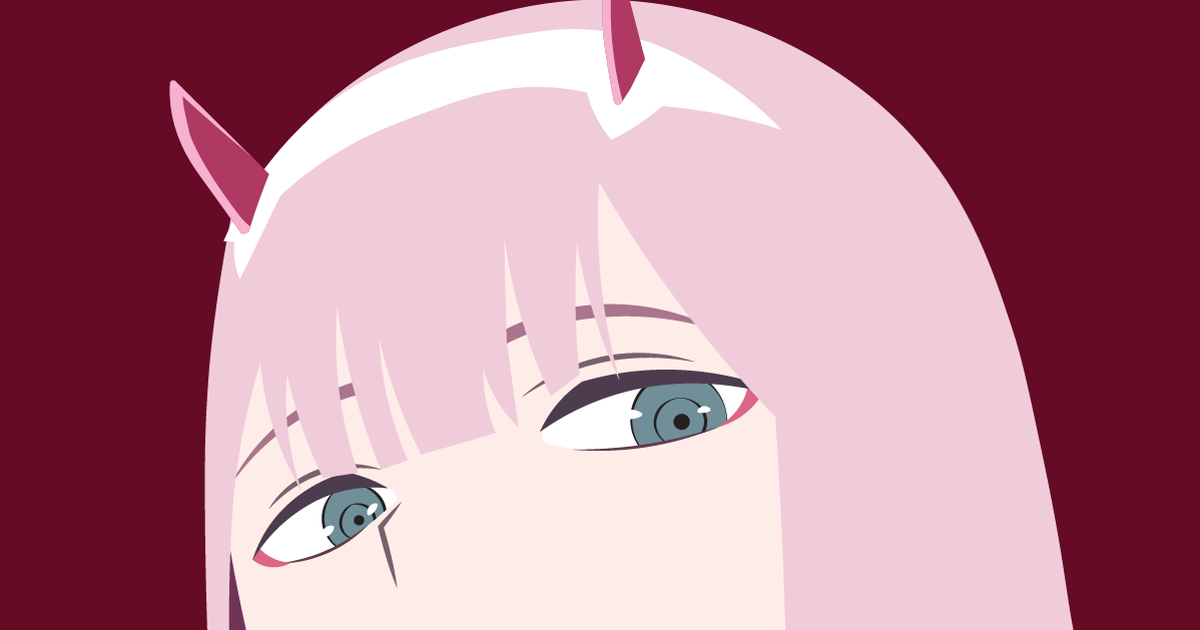 Icons Haruno. - Zero Two. Anime: Darling In the Franxx.