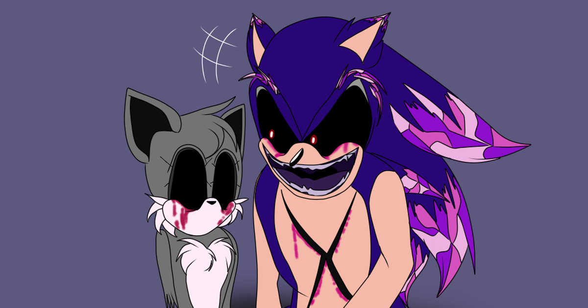 sonic.exe, sonicartist, sonic.eyx / Sonic EYX And Cyn - pixiv