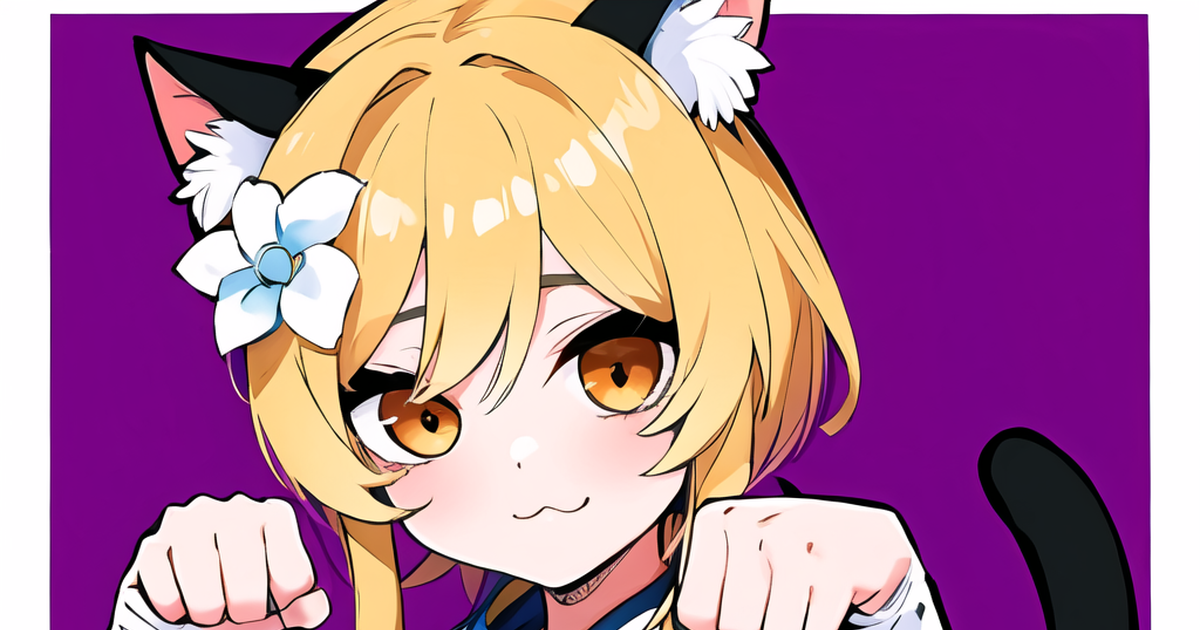 Ai Generated Lumine Catgirl Wgh Artのイラスト Pixiv