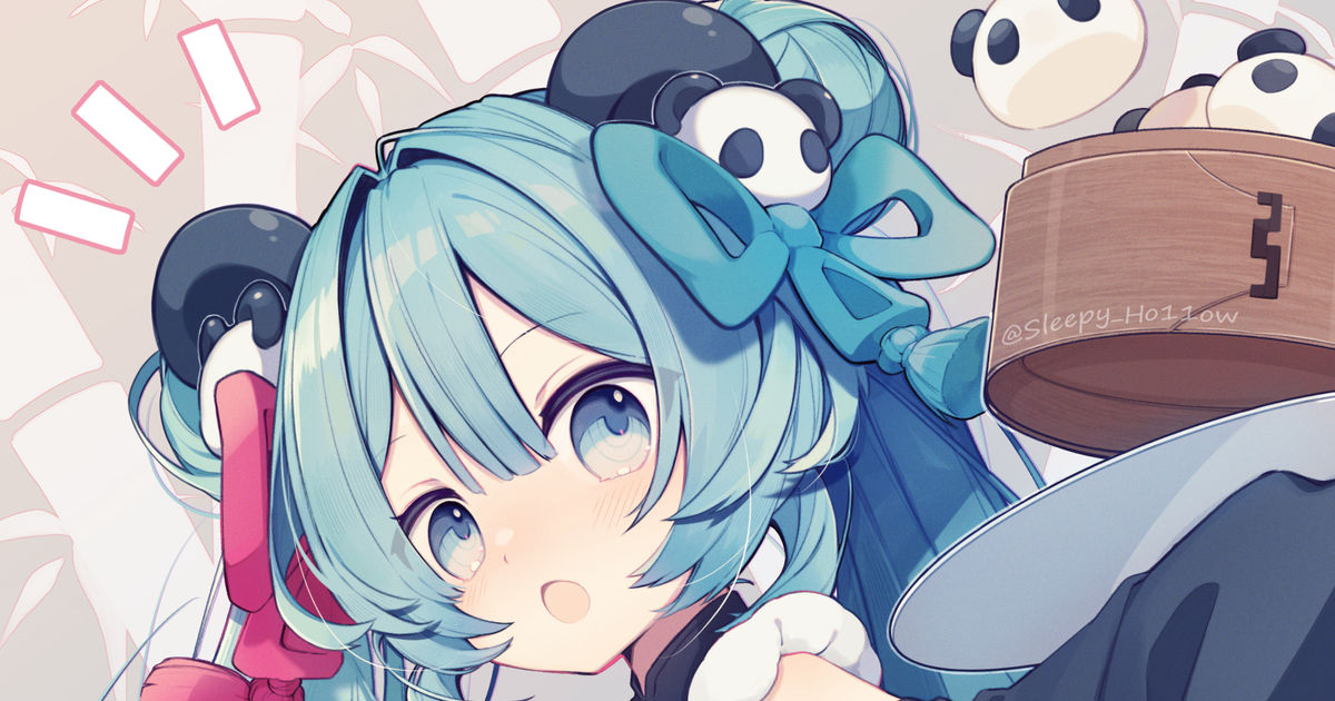 初音ミク □モダンチャイナミク - 中古アンプのイラスト - pixiv