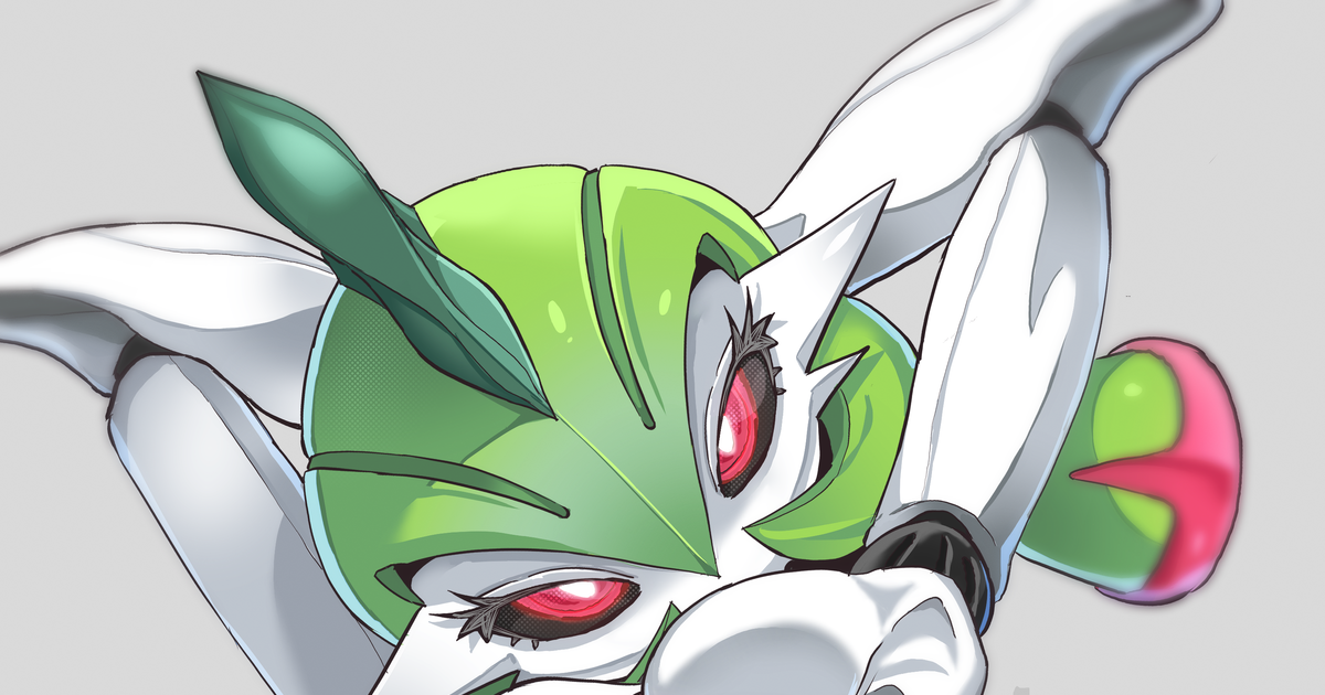 gardevoir (pokemon) drawn by mame_(pixiv_57985908)