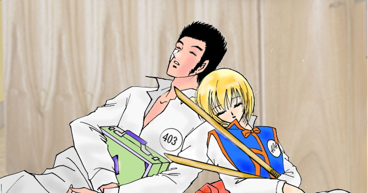 Hunter x Hunter BL, hxh, Leorio/Kurapika / 无题 - pixiv