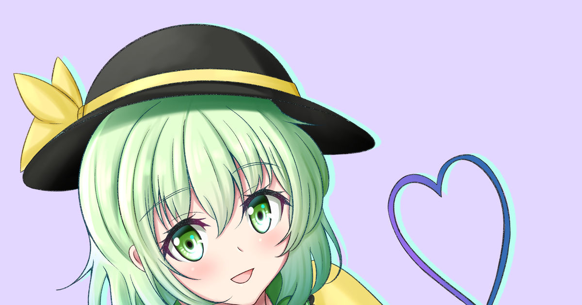 Koishi Komeiji / Koishi in Sonic Forever パッケージもどき / July 9th, 2023 - pixiv