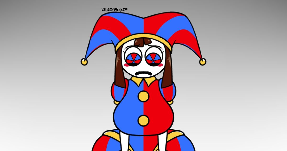 The Amazing Digital Circus Depression Pomni Tonioofficialのイラスト Pixiv