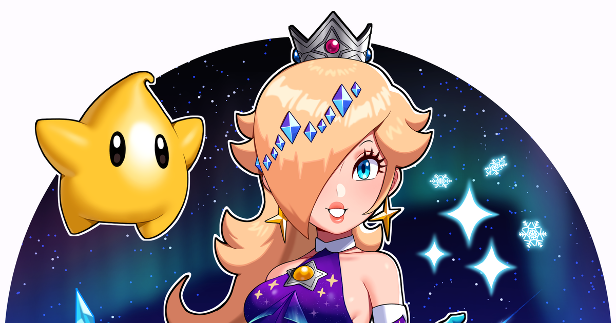 Rosalina Super Mario Galaxy Rosalina Aurora Rosalina Pixiv