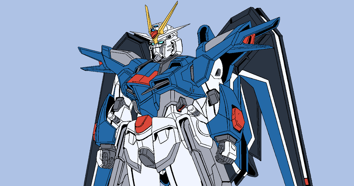 塗ってもいいのよ Stts 909 Rising Freedom Gundam Darksunのイラスト Pixiv