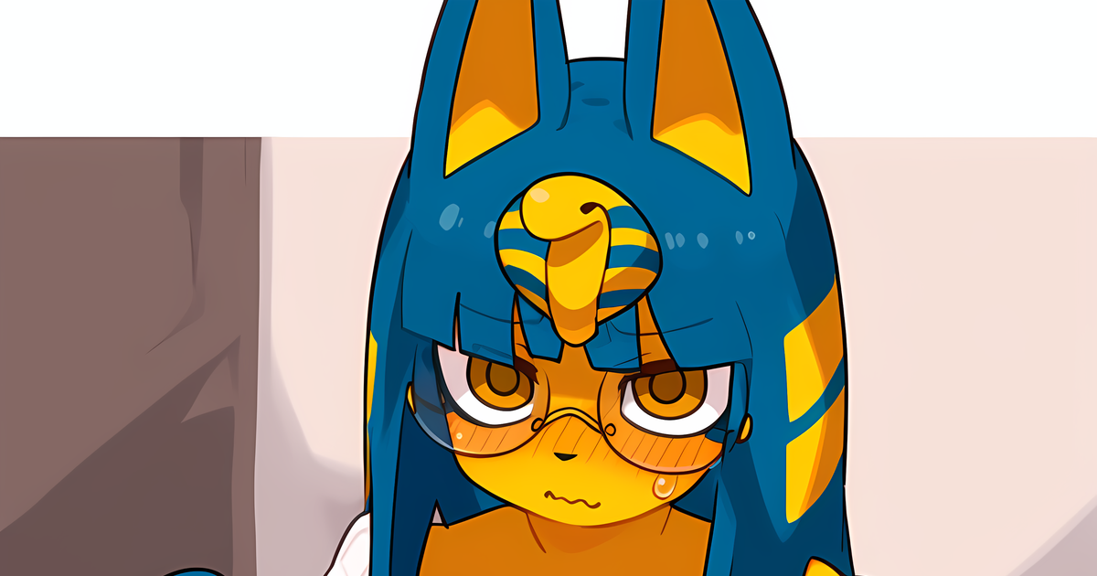 Furry Furry Female Furry 45 Shy Ankha Pixiv