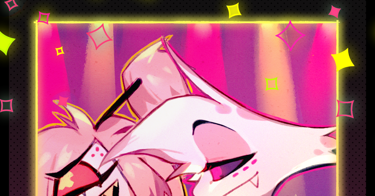 Hazbinhotel Angeldust Hazbin Hotel 100 Bookmarks Hazbin Hotel① Pixiv