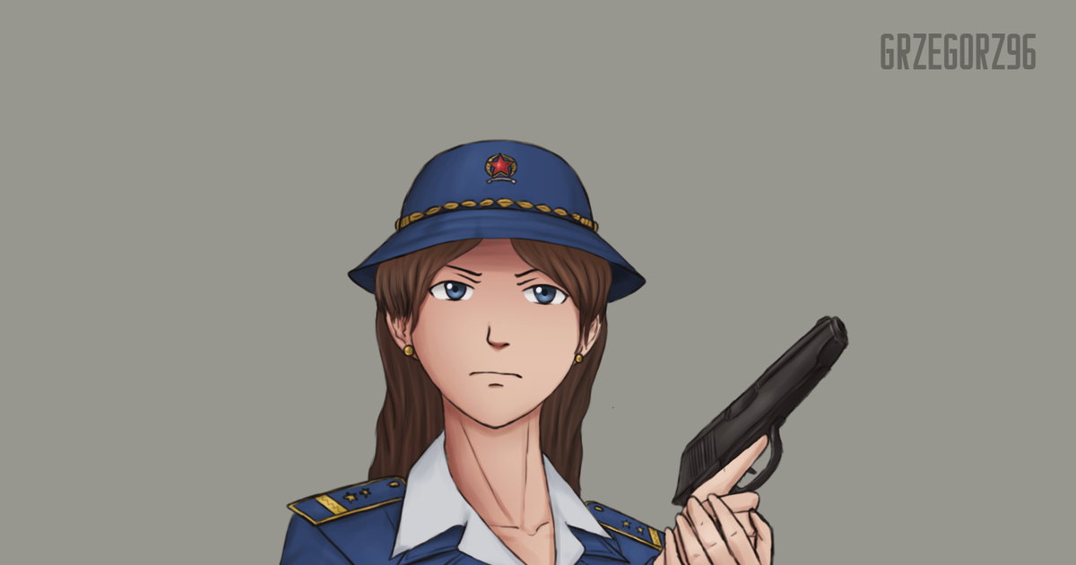 女の子 Hungarian Police Communist Era Grzegorzのイラスト Pixiv 0753