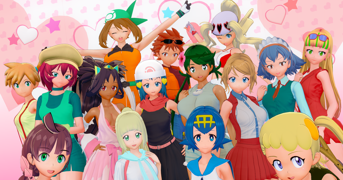 Pokémon Koikatsu Human Characters In Pokémon Cute Poke Girl Remake Pixiv 9915