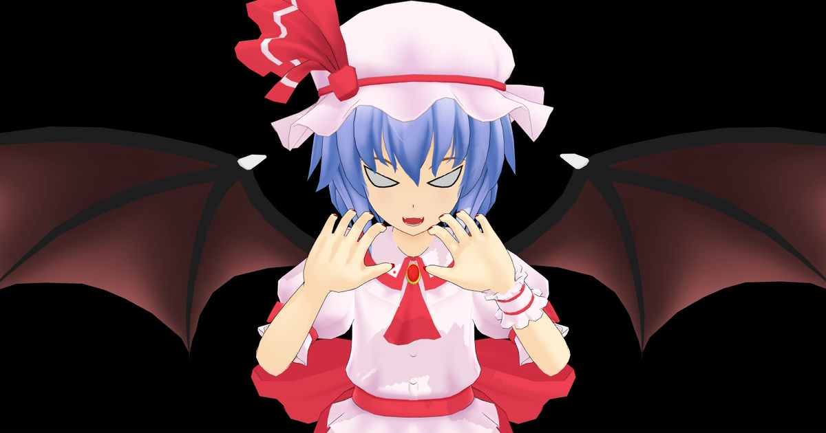 MMD Touhou] DOWNLOAD- Remilia Scarlet by Kinishan on DeviantArt