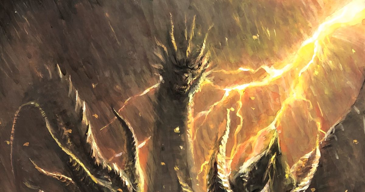 ゴジラ King Ghidorah 19 ｇ ｎ ａのイラスト Pixiv