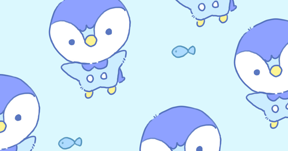 Piplup Pokemon Freebies For Drawing ポッチャマフリー素材 Pixiv