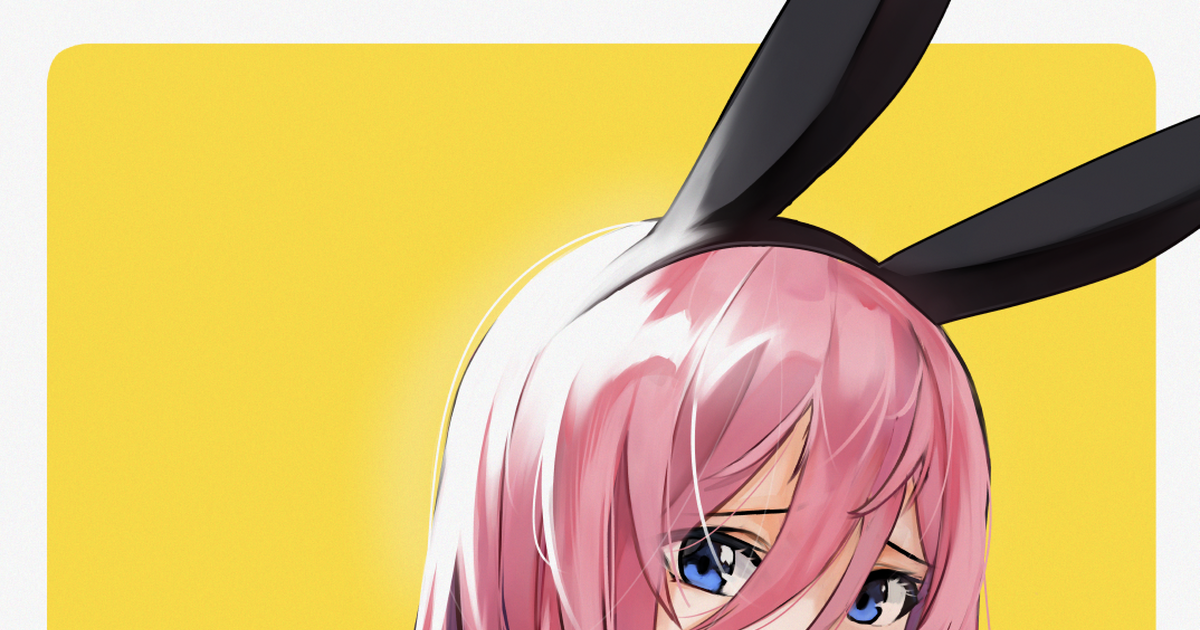 The Quintessential Quintuplets Bunny Suit Miku Nakano Untitled Pixiv