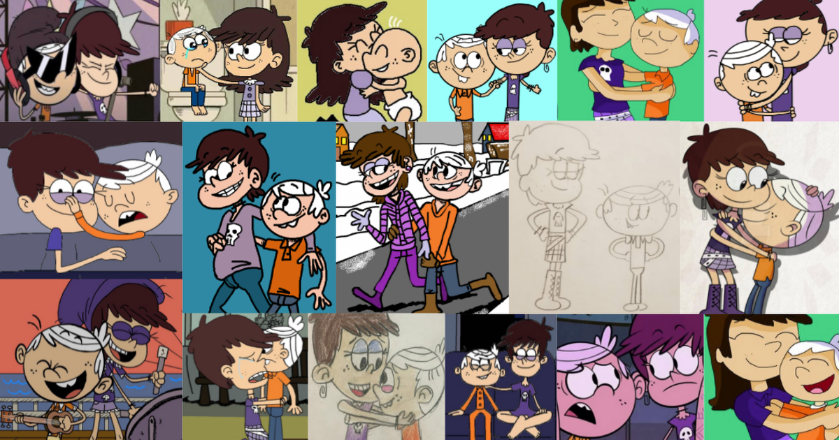 Theloudhouse Nickelodeon Lincolnloud Lincoln And Luna Loud Collage 2 Pixiv 5992