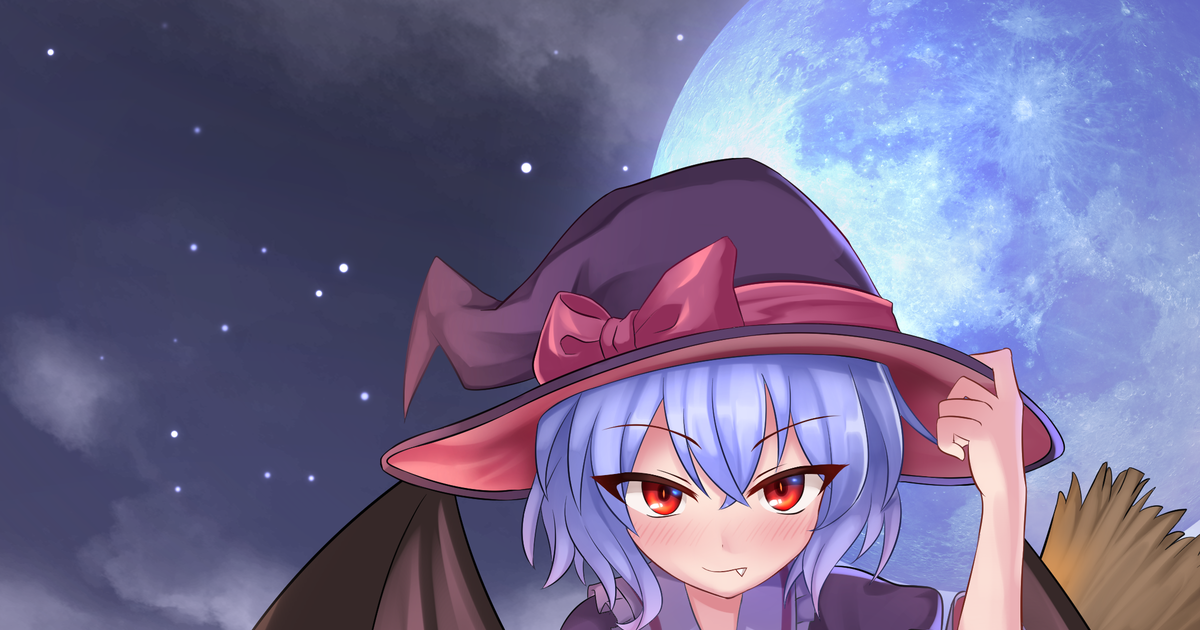 Touhou, remilia scarlet, halloween / ハロウィンレミリア pixiv