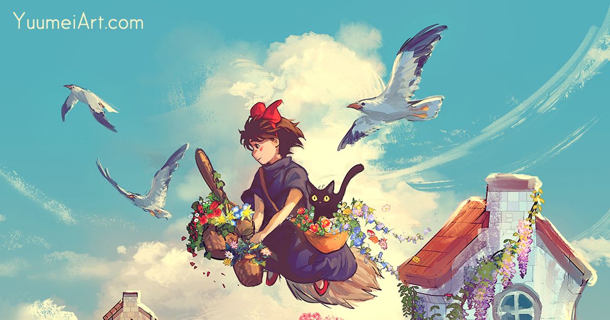 魔女の宅急便 Kiki S Plant Delivery Service Yuuのイラスト Pixiv