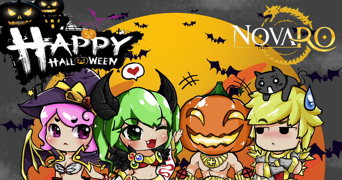 RAGNAROK Halloween Art contest for Novaro KaH KaHのイラスト pixiv