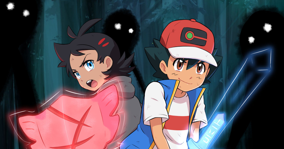 Ash in anime pokémon sword and shield! 