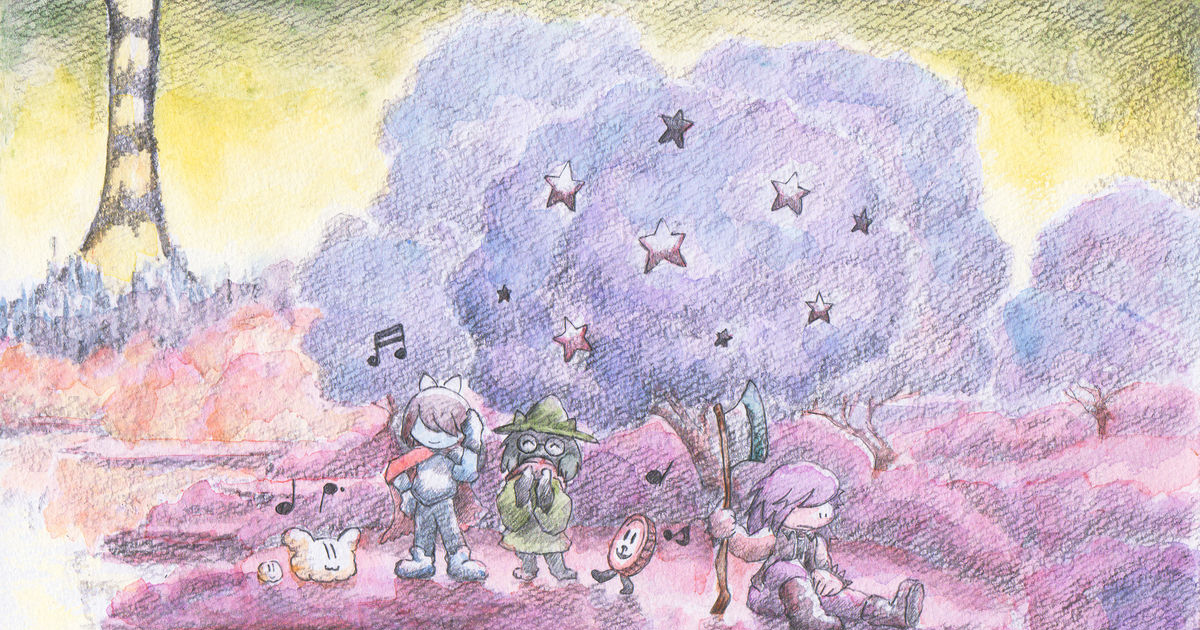 風景 夢と希望と不思議の平原 名無しの妖精のイラスト Pixiv