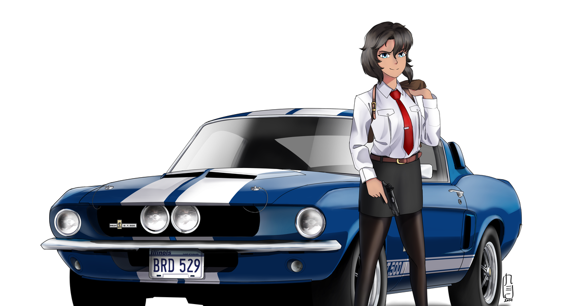 Gunsmith Cats, Rally Vincent, GT500 / Rally Vincent - pixiv