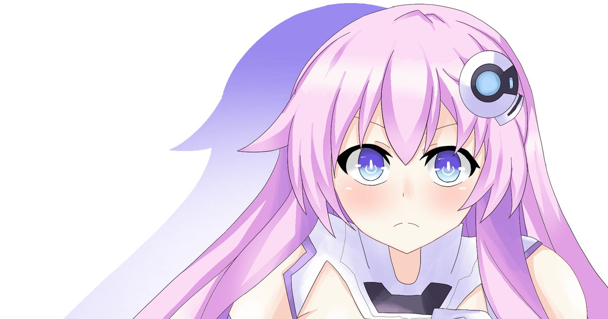 Hyperdimension Neptunia Nepgear Purple Sister シスターズ Pixiv