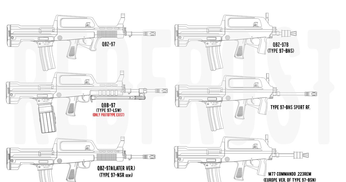 gun, china, military / 国产合集：97式系列- pixiv