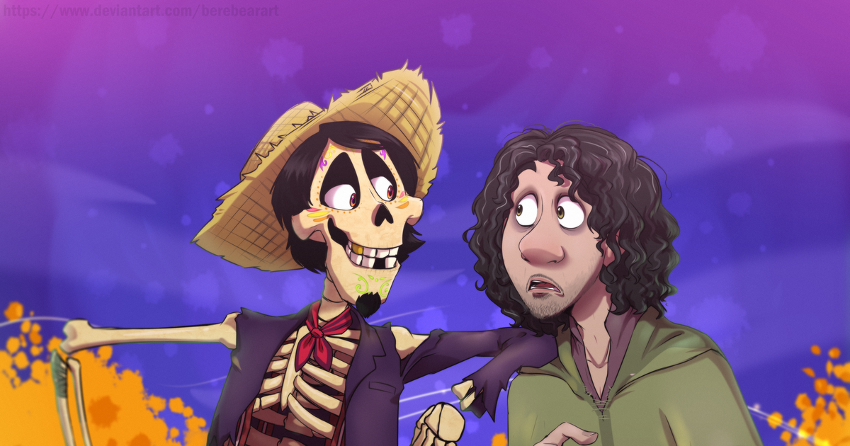 Encanto Coco Crossover Encanto X Coco Hector Y Bruno Pixiv