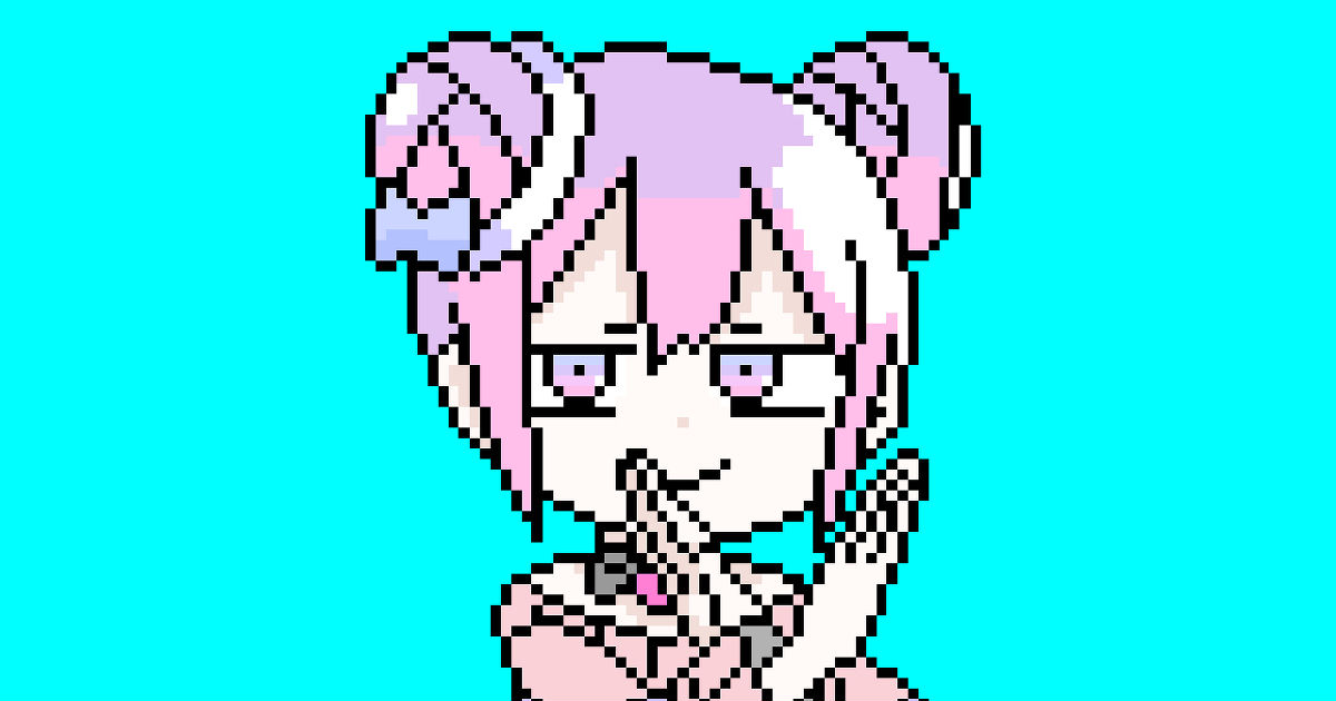 ドット絵 ダダダダ天使 イカフライのうごイラ Pixiv