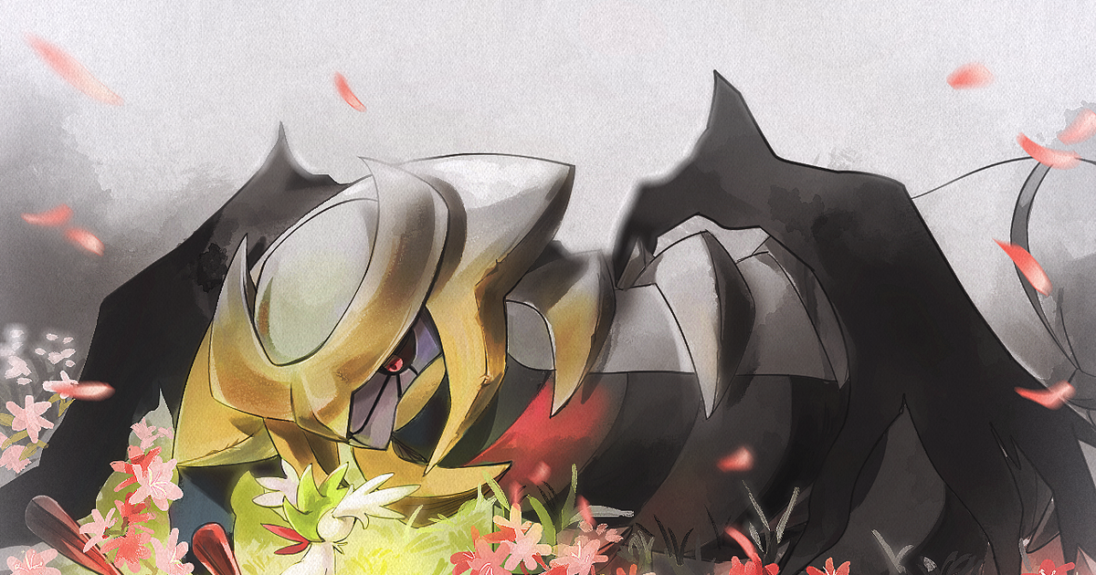 Giratina e o Buquê do Céu! ~ Shaymin, Pokémon