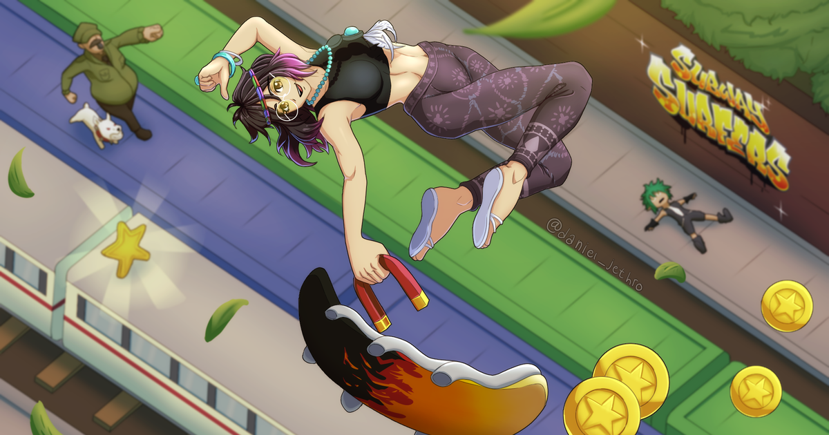 Anime Feet: Subway Surfers- Female Characters