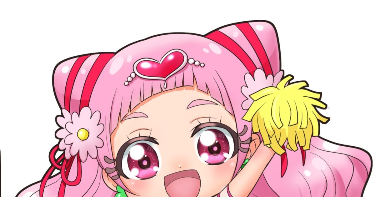 Hugっと プリキュア 元気のプリキュア キュアエール ぽて のイラスト Pixiv