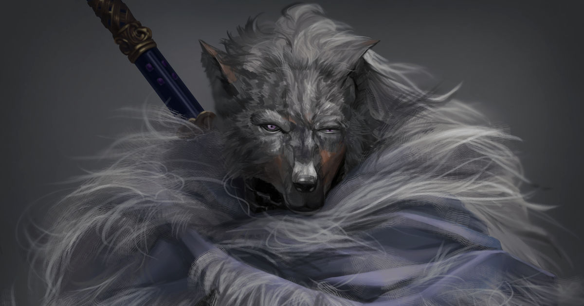 エルデンリング 半狼のブライヴ ジカセイのイラスト Pixiv