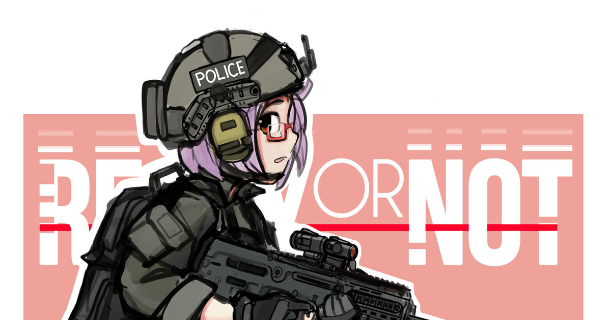 女の子 Ready Or Not X95 Marpのイラスト Pixiv