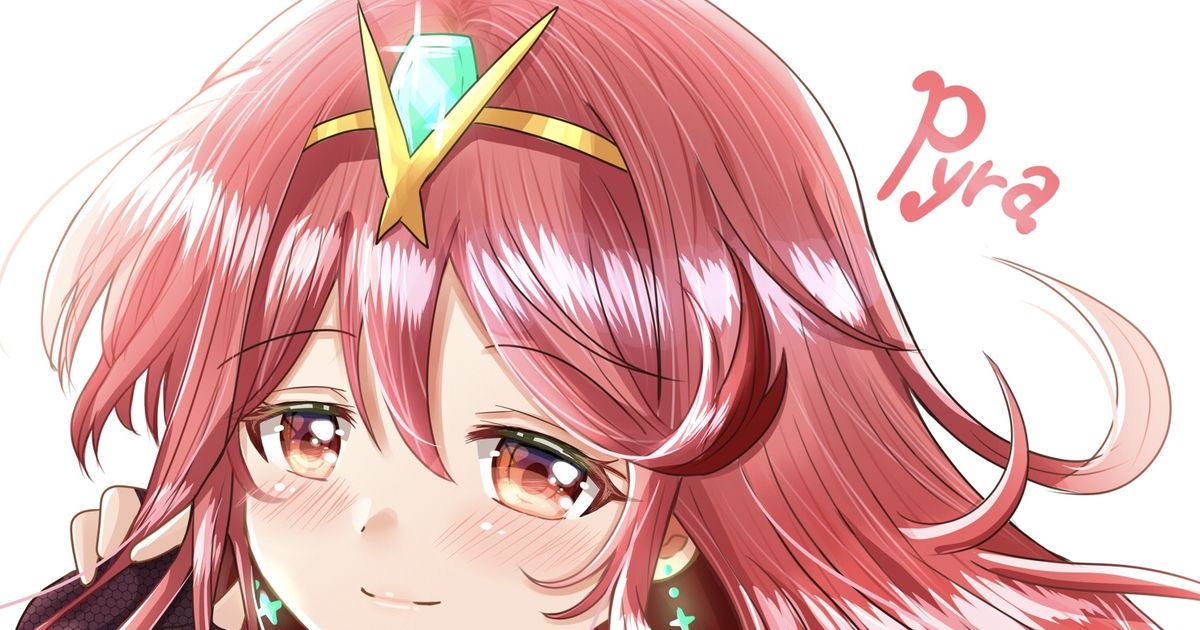 Xenoblade 2 Pyra Xenoblade 2 Breasts ロングヘアーホムラ Pixiv