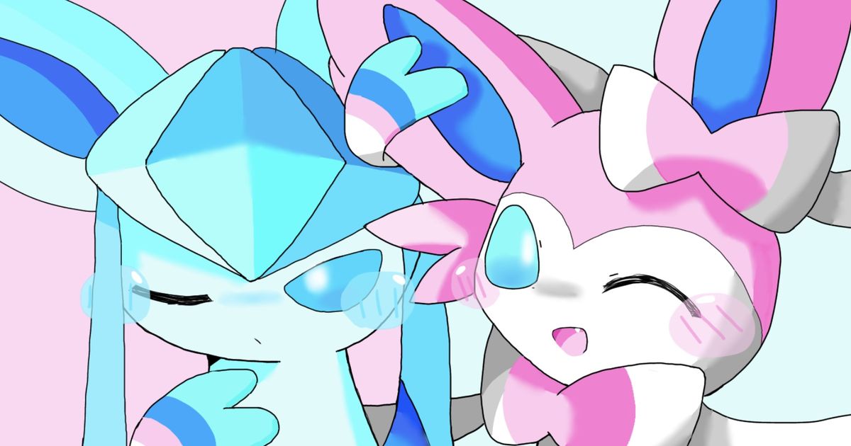 Pokemon Eeveelution Glaceon ブイズ Pixiv