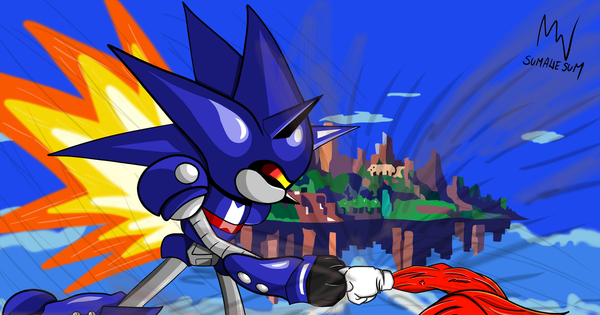 Metal Sonic, sonic, mecha girl / Neo Metal Sonic - pixiv