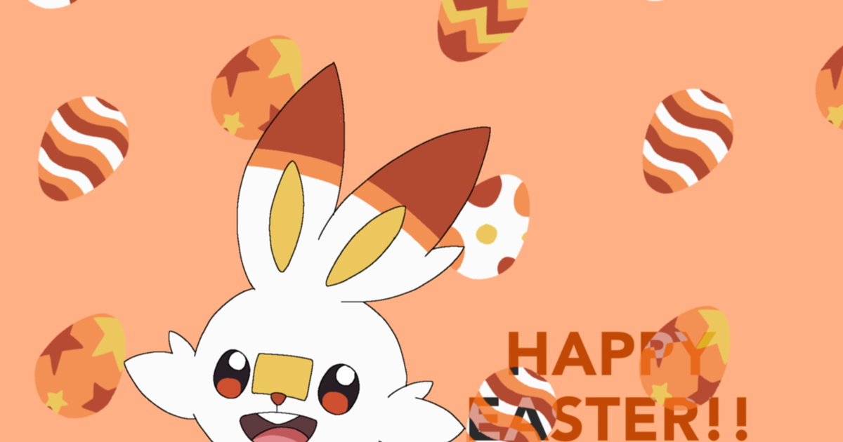 easter scorbunny