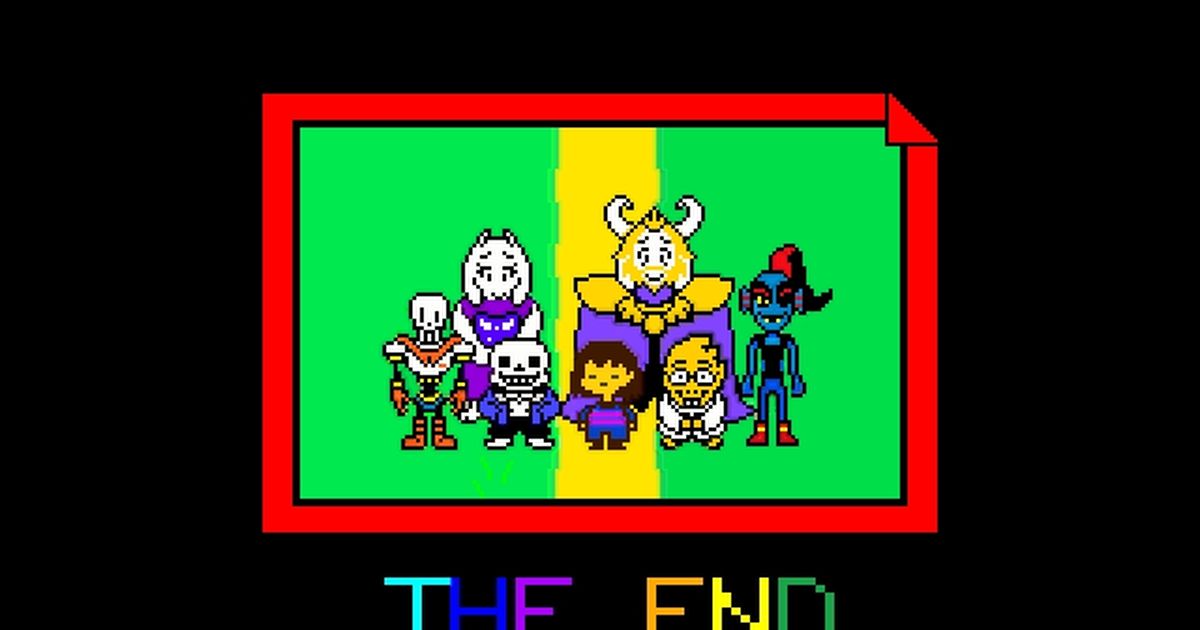 Undertale Undertale Pacifist Route 集合写真 ふれでぃのイラスト Pixiv
