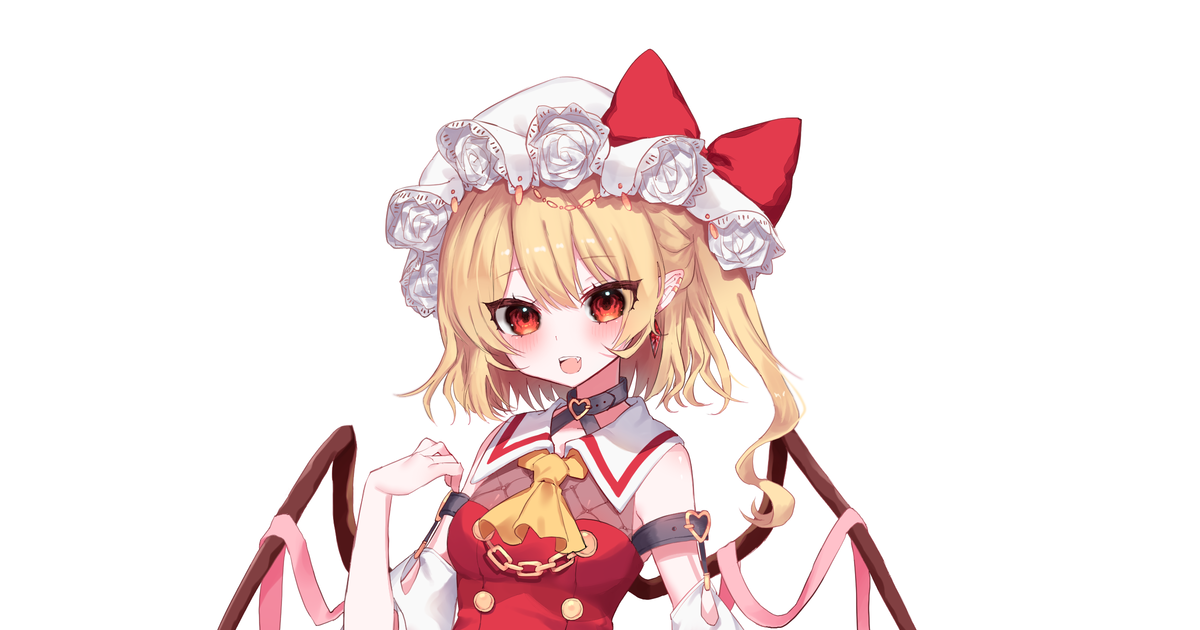 Flandre Scarlet, Touhou Project, Touhou / 全身図フラン【Skeb】 - pixiv