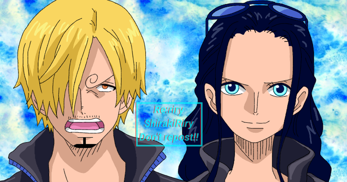 One Piece Onepiece Sanji サンジとロビン Pixiv