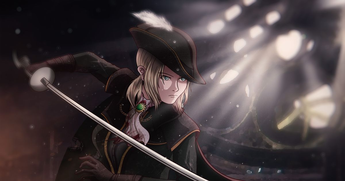 ブラッドボーン Lady Maria Bloodborne Battywandererのイラスト Pixiv