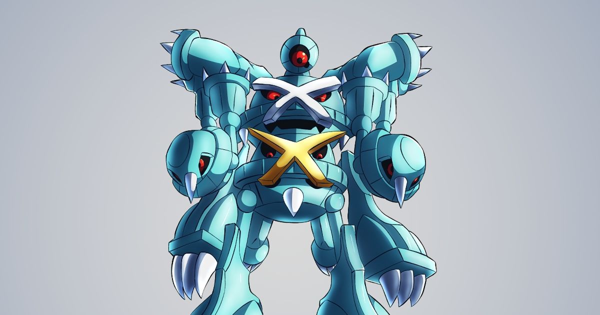 Pokemon Pocket Monsters Metagross 合体進化 パーフェクトフォルムｰメタグロスｰ Pixiv