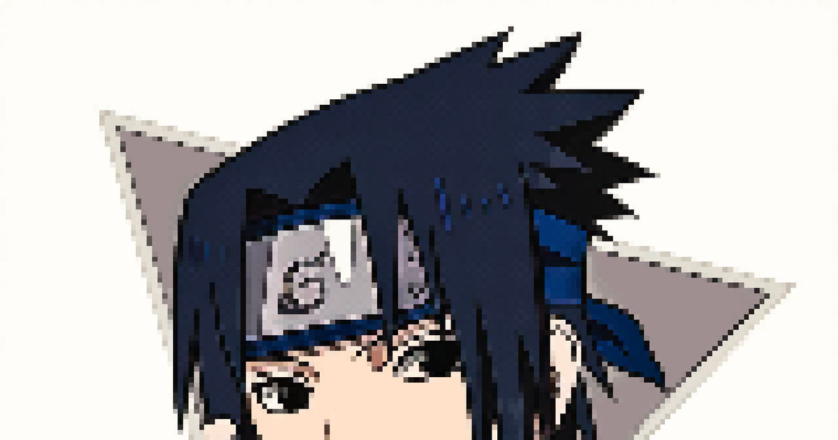 ArtStation - /PIXELART: Sasuke CLASSIC