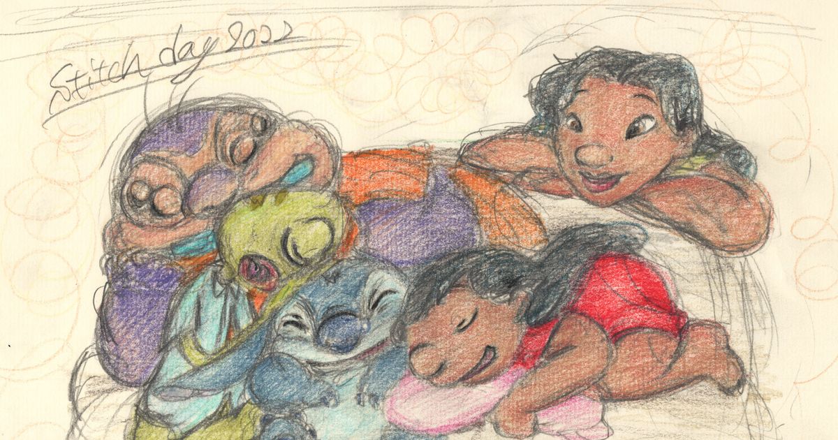 Disney Disney Stitch だんらんの夜 スティッチの日22 Pixiv